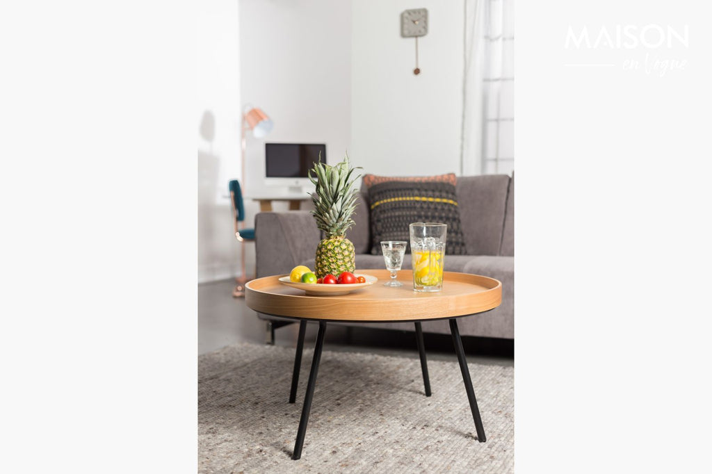 Oak Tray Couchtisch