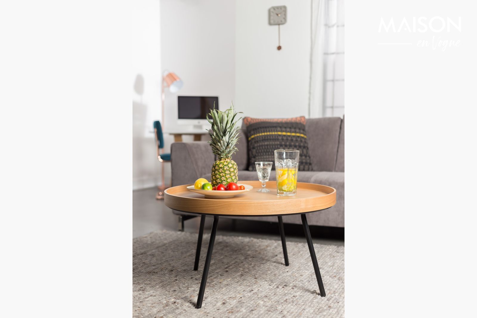 Oak Tray Couchtisch